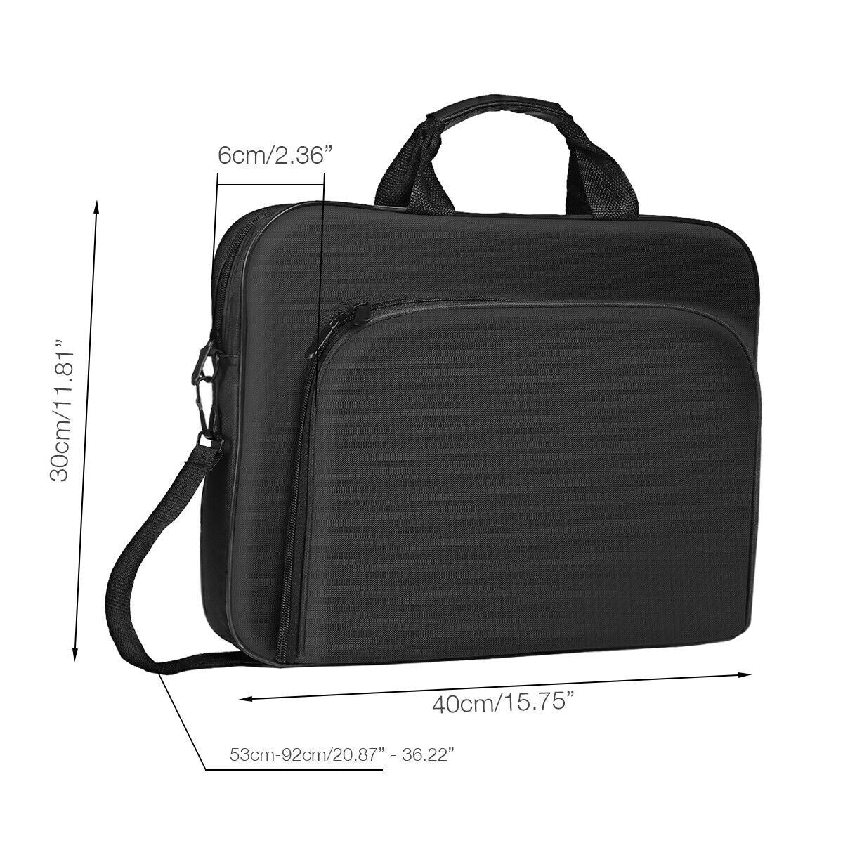 15.6 Inch Computer Bags Laptop PC Shoulder Bag Carrying Soft Notebook Case Cover
