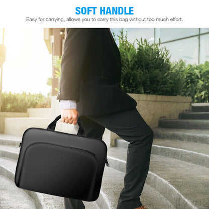 15.6 Inch Computer Bags Laptop PC Shoulder Bag Carrying Soft Notebook Case Cover