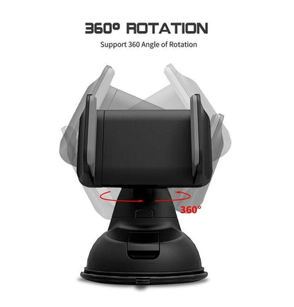 360 in Car Mobile Phone Holder Dashboard Suction Home Universal Mount Windscreen